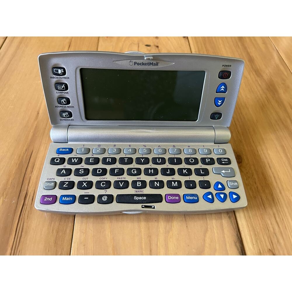 Vintage  1999 Pocket Science PocketMail Composer Mobile Email Telephone WORKING